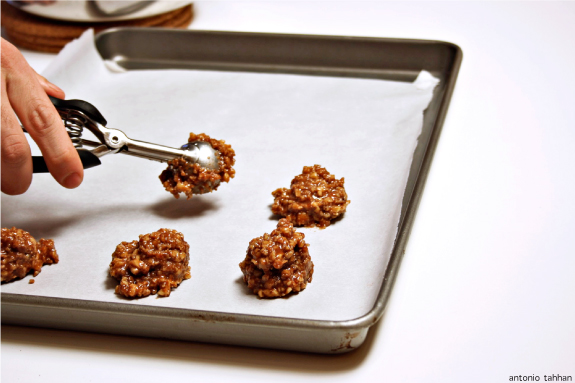 scoops of batter
