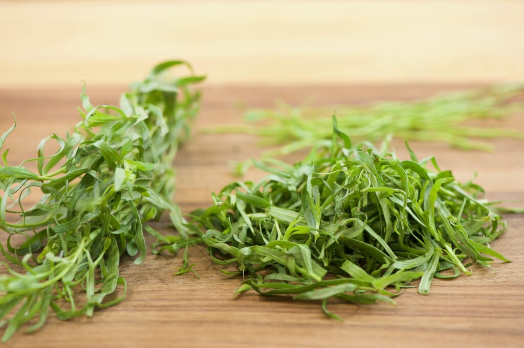 tarragon leaves tarragon leaves